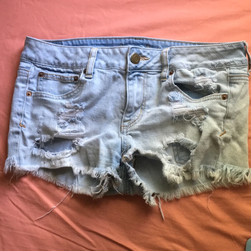 Short jean shorts